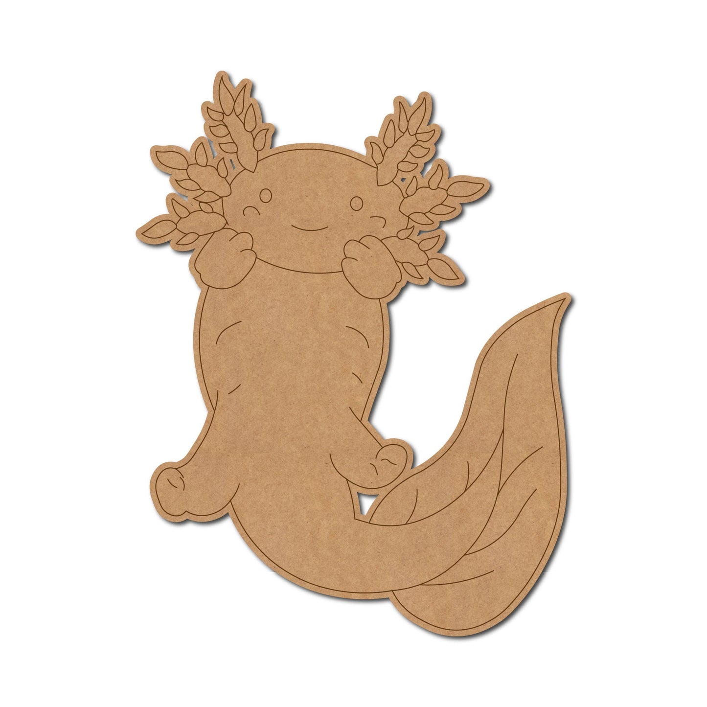Axolotl Pre Marked Craft Shape 1