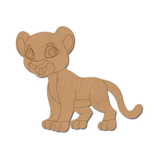 Baby Black Panther Pre Marked Craft Shape 1