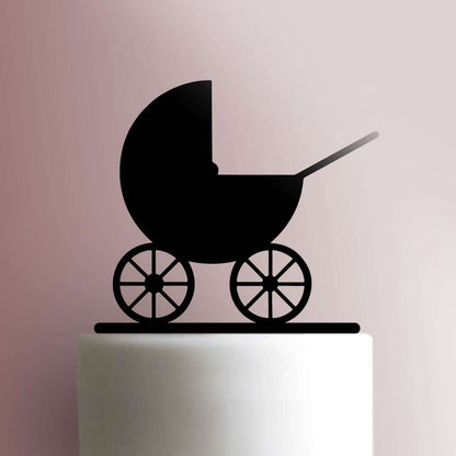 Baby Carriage- Acrylic Cake Topper