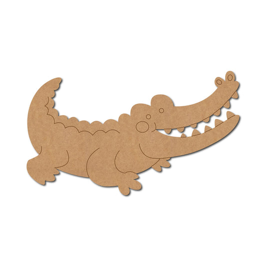 Baby Crocodile Pre Marked Craft Shape 3