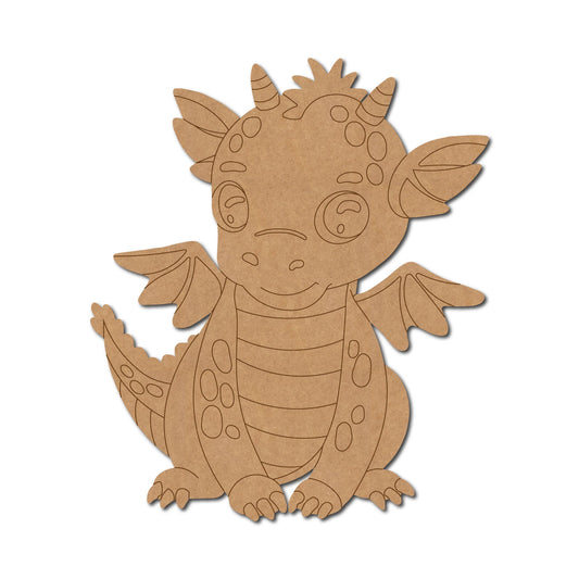Baby Dragon Pre Marked Craft Shape 2