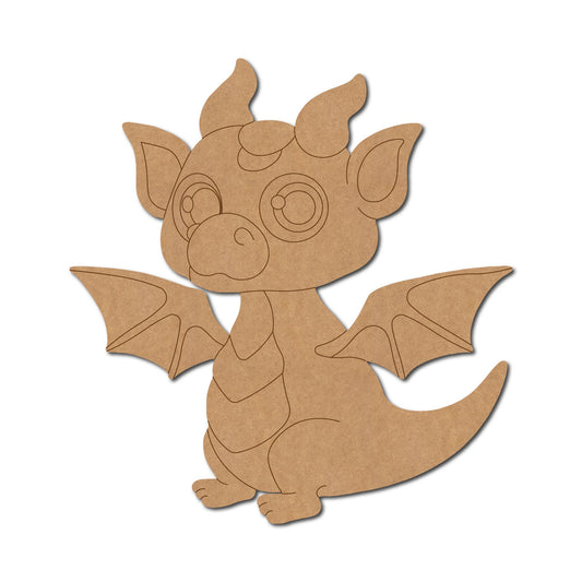 Baby Dragon Pre Marked Craft Shape 4