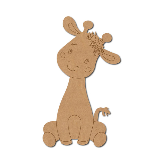 Baby Giraffe Pre Marked Craft Shape 1