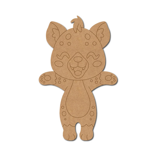 Baby Hyena Pre Marked Craft Shape 2