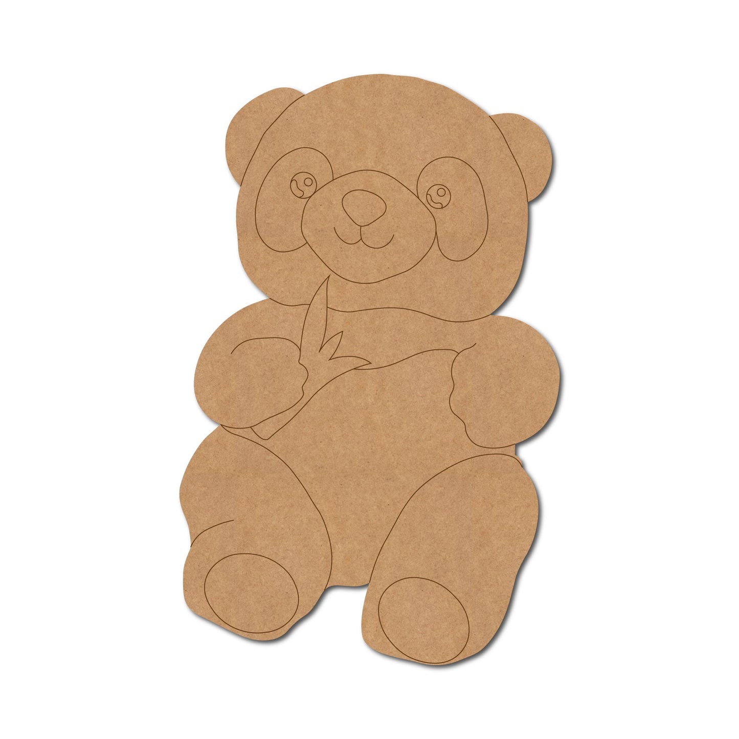 Baby Panda Pre Marked Craft Shape 2