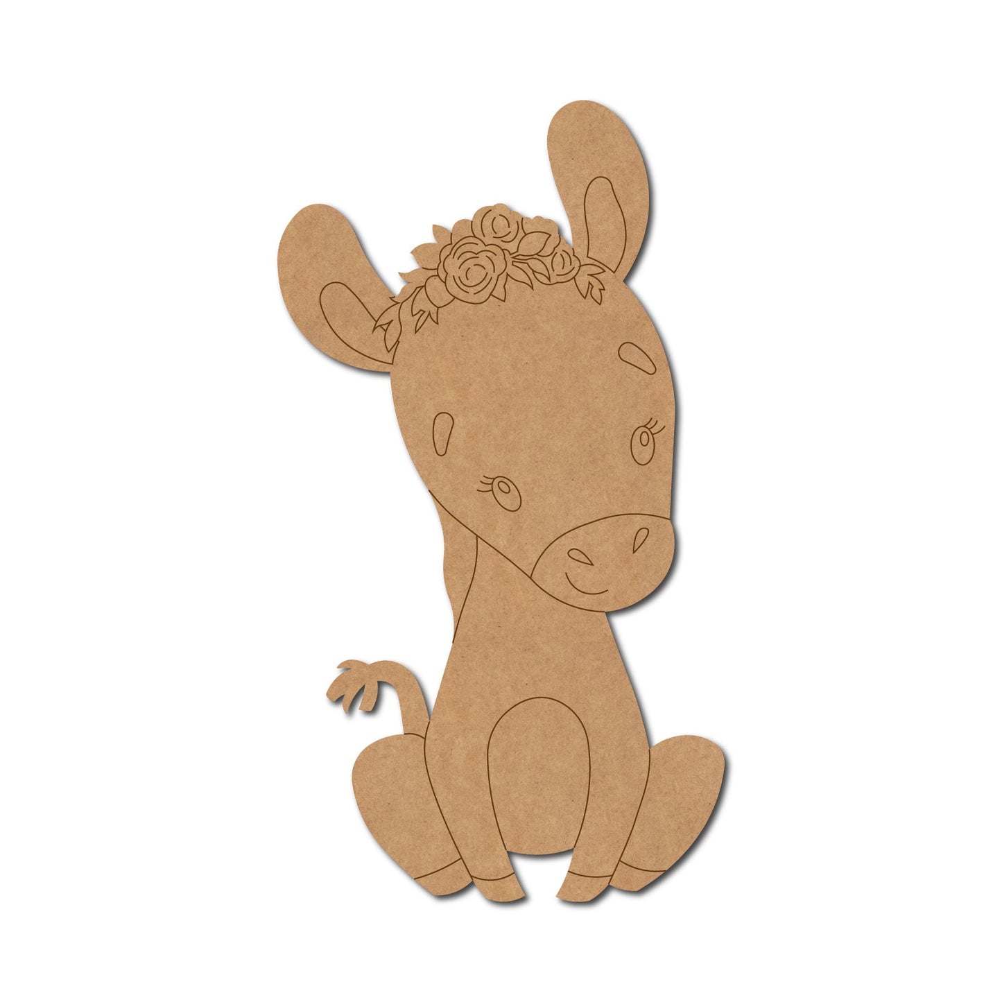 Baby Zebra Pre Marked Craft Shape 1