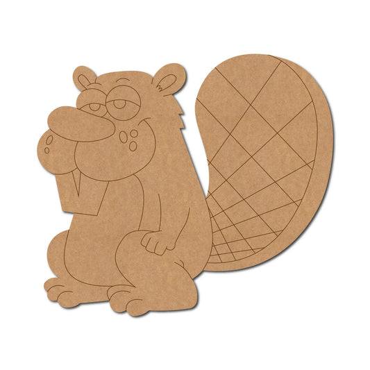 Beaver Pre Marked Craft Shape 2