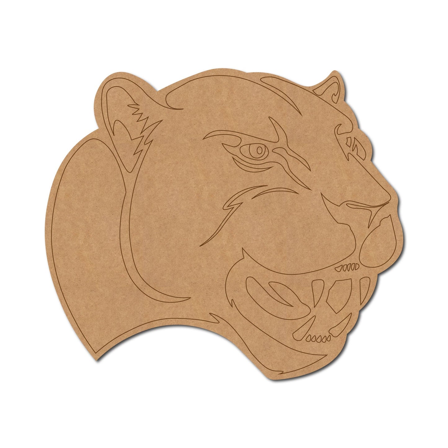 Black Panther Pre Marked Craft Shape 1