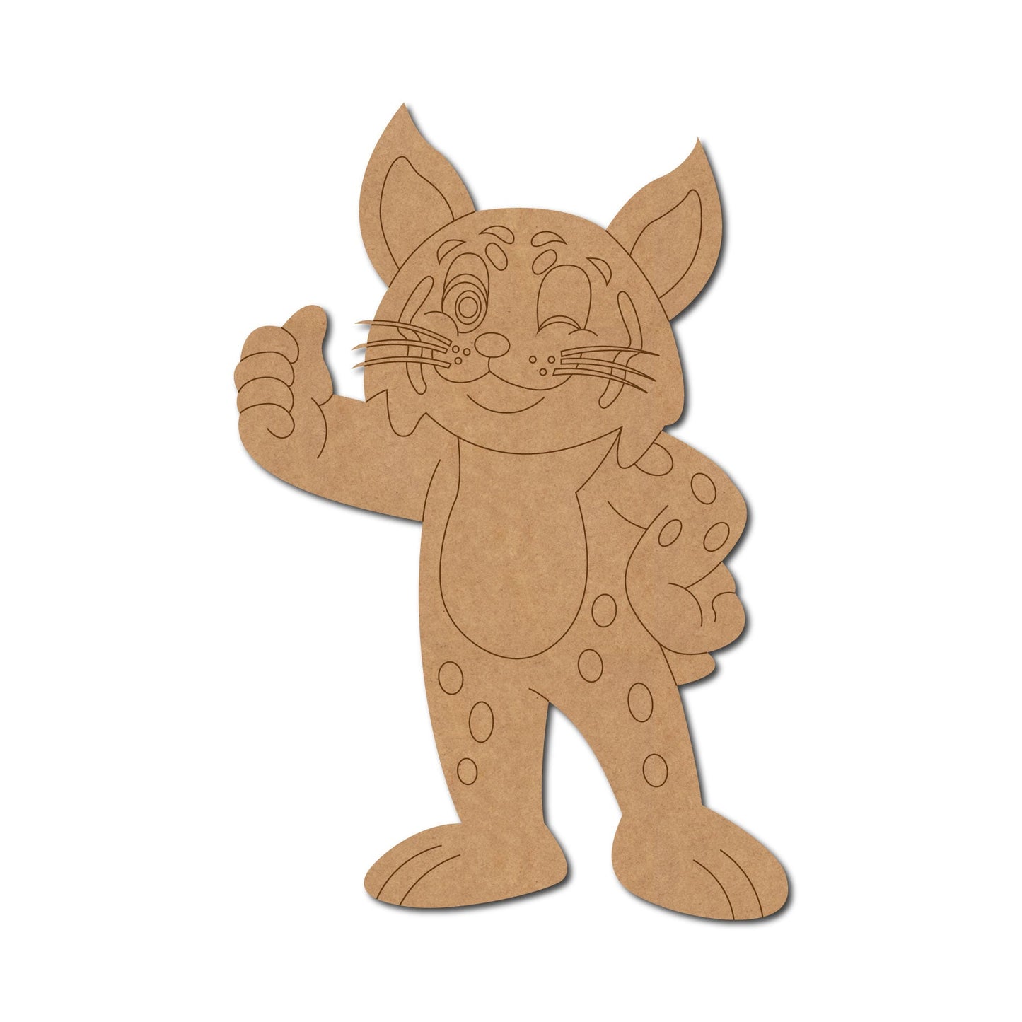 Bobcat Pre Marked Craft Shape 3