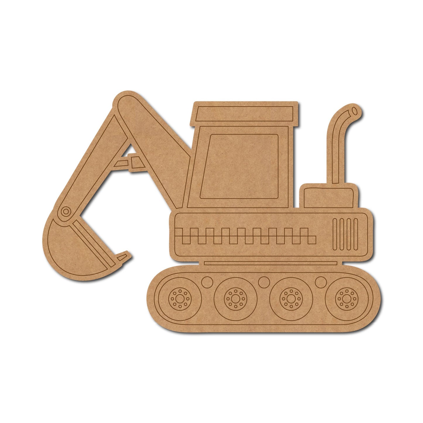 Bulldozer Pre Marked Shape 1