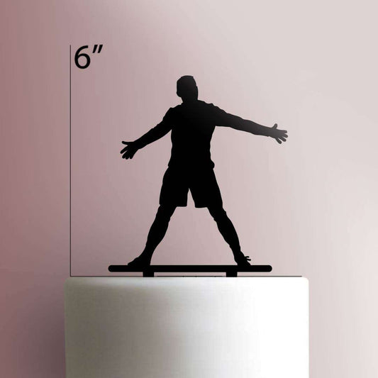 Soccer ? Cristiano Ronaldo- Acrylic Cake Topper