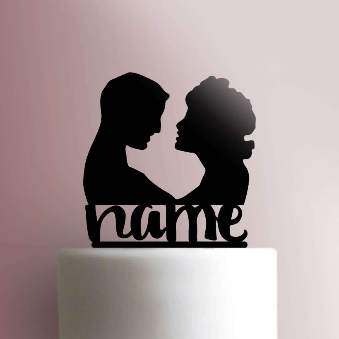 Custom Couple Name - Acrylic Cake Topper