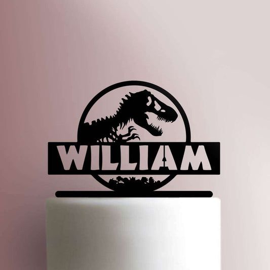 Custom Jurassic Park - Acrylic Cake Topper