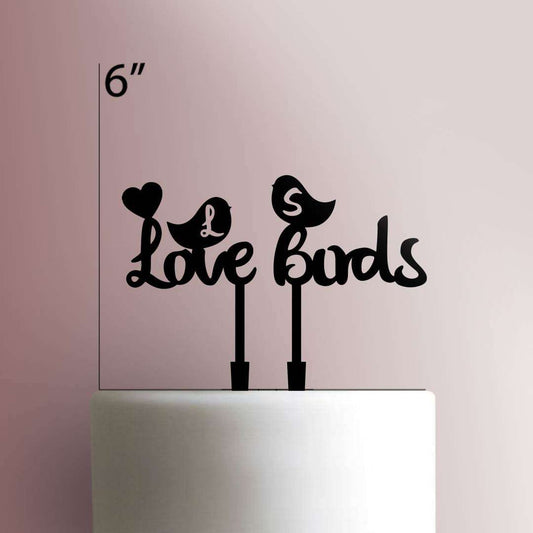 Custom Love Birds - Acrylic Cake Topper