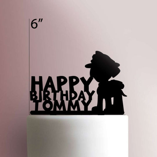 Paw Patrol ? Custom Marshall Happy Birthday - Acrylic Cake Topper