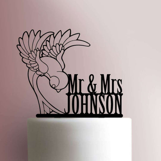 Custom Mr. and Mrs. - Acrylic Cake Topper
