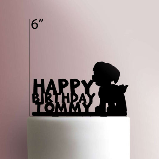 Paw Patrol ? Custom Zuma Happy Birthday - Acrylic Cake Topper