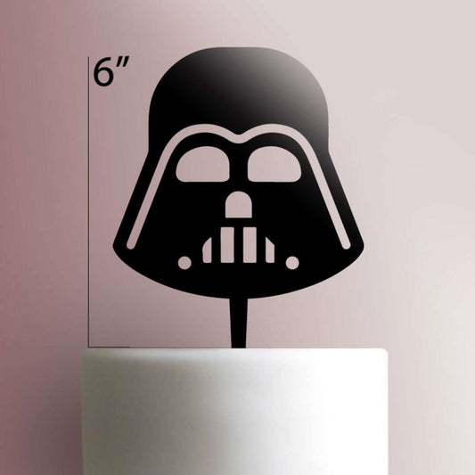 Star Wars ? Darth Vader Head- Acrylic Cake Topper