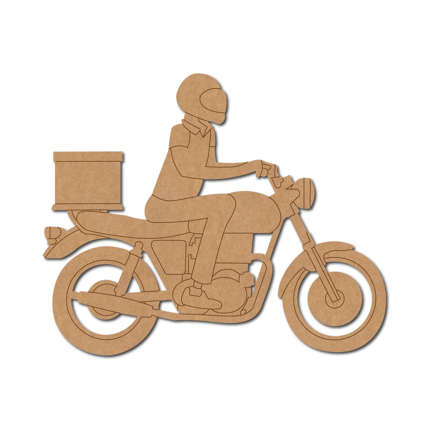 Delivery Rider Pre Marked Shape 1