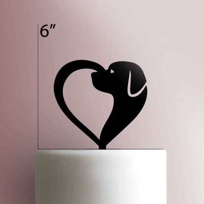 Dog- Acrylic Cake Topper