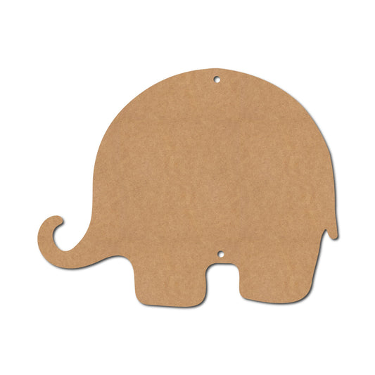 Elephant Cutout Design 2