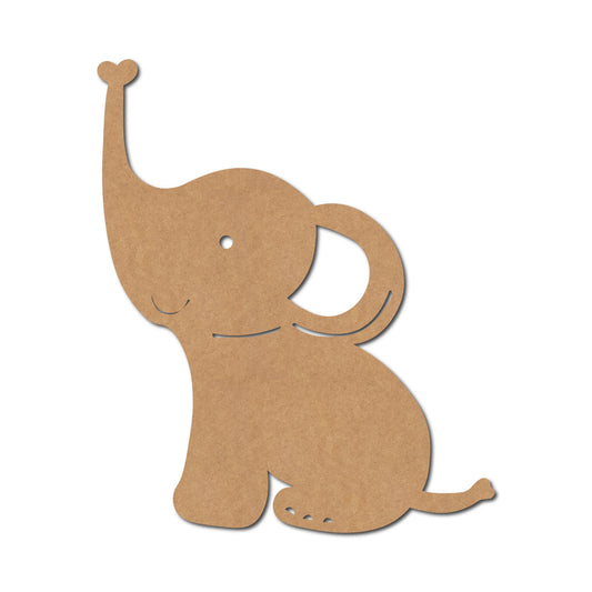 Elephant Cutout Design 3