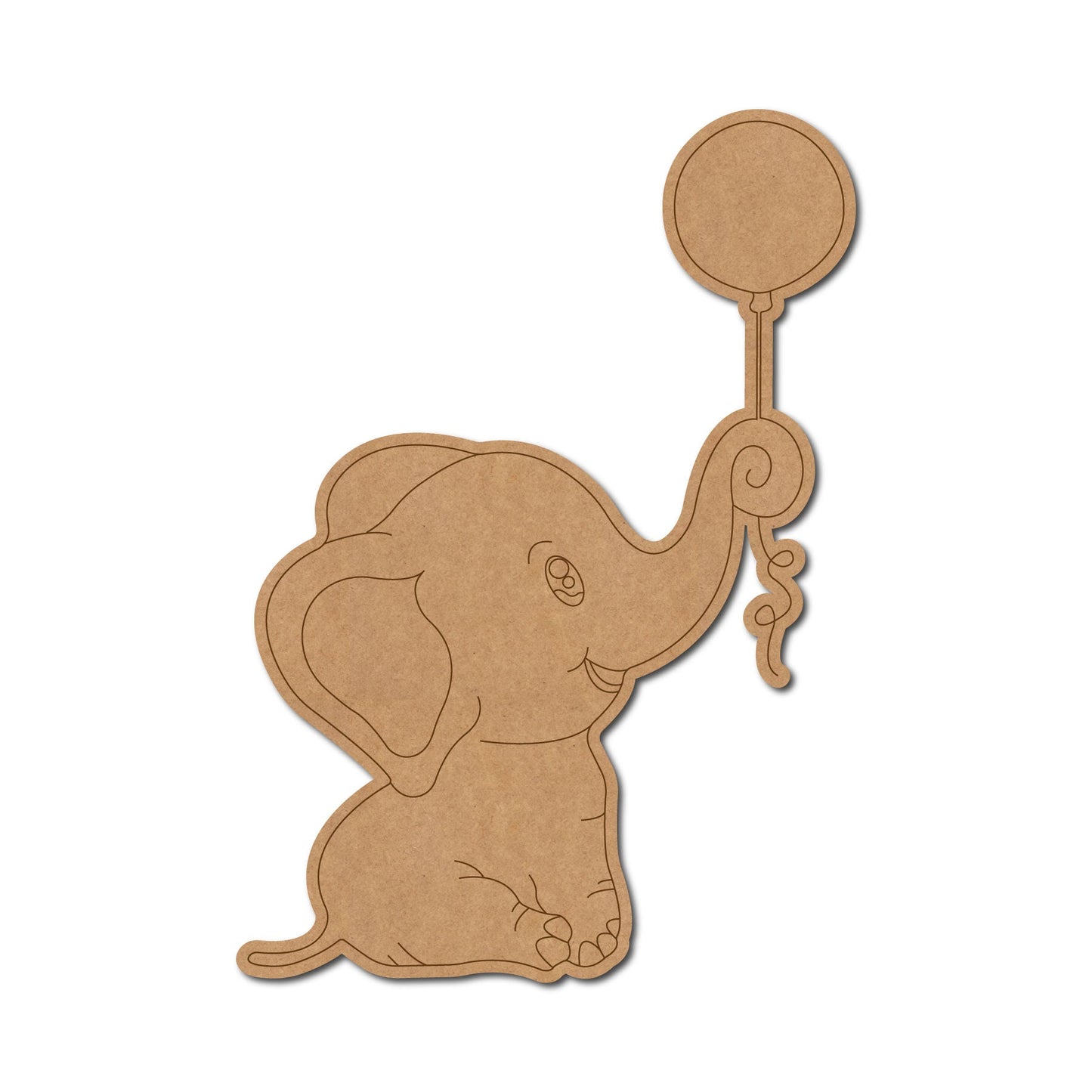 Elephant With Balloon Pre Marked Design 1