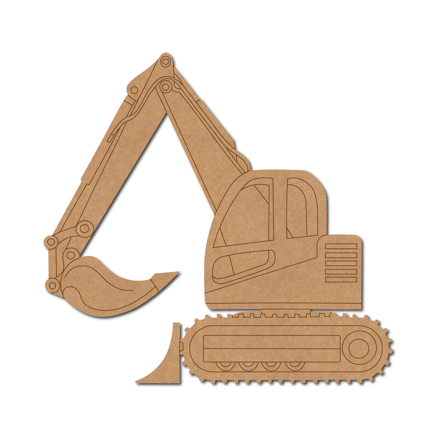 Excavator Pre Marked Shape 2