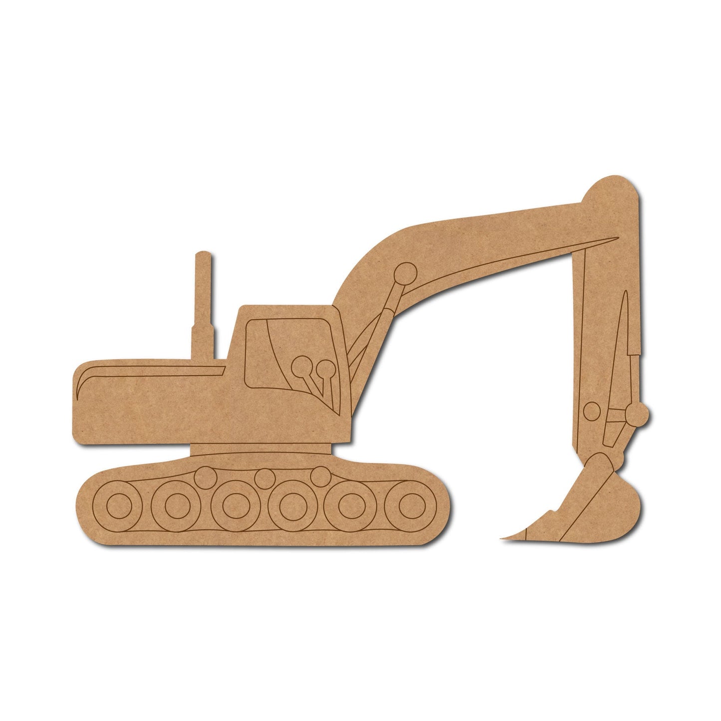 Excavator Pre Marked Shape 1