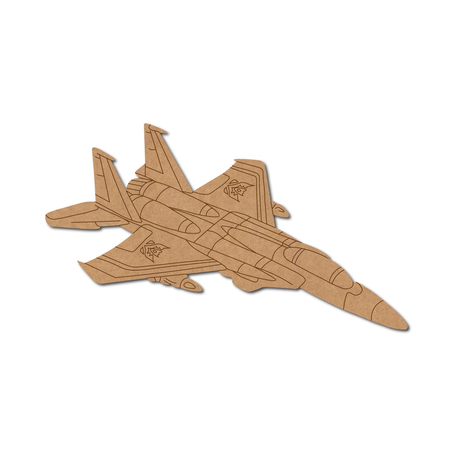 Fighter Jet Pre Marked Shape 2