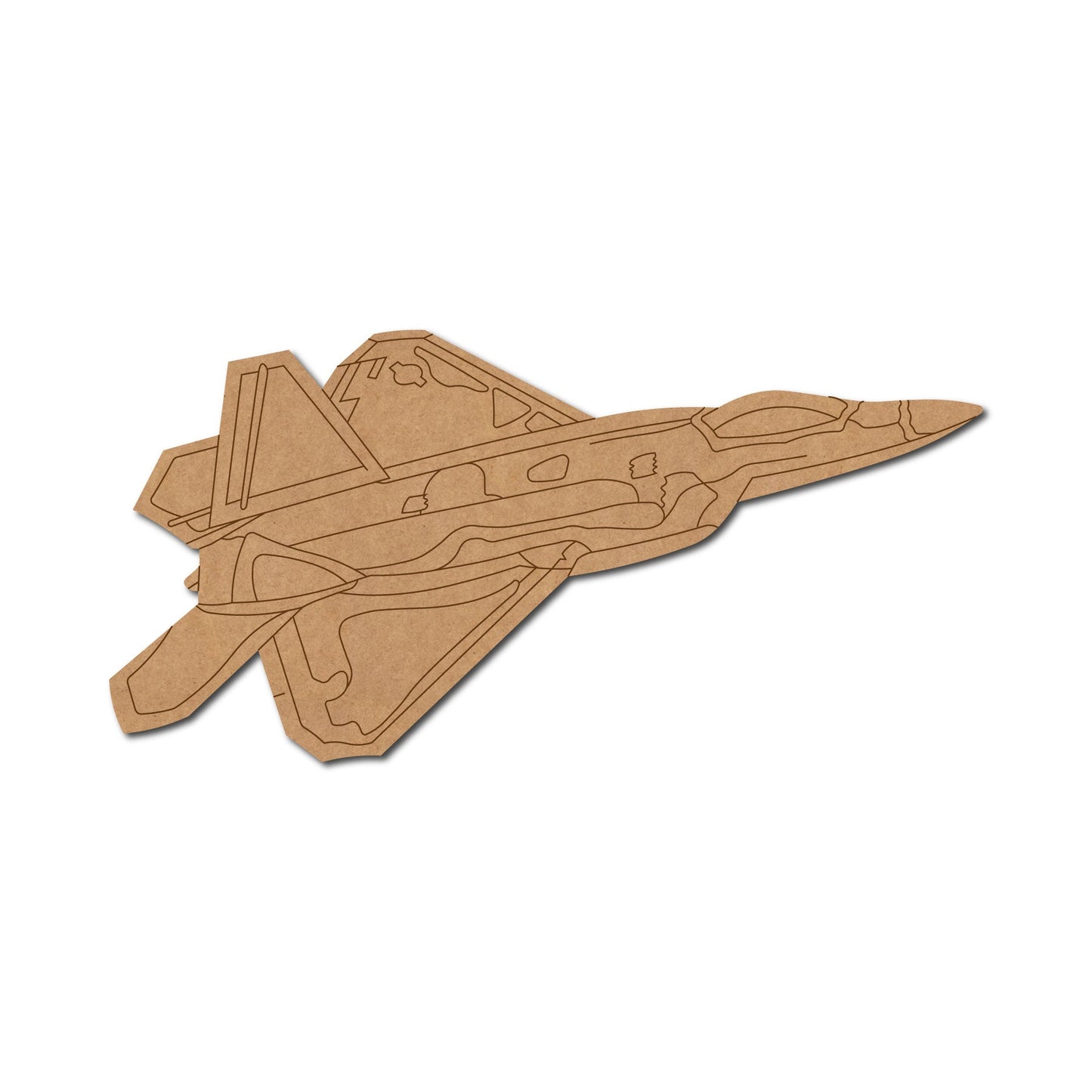 Fighter Jet Pre Marked Shape 3