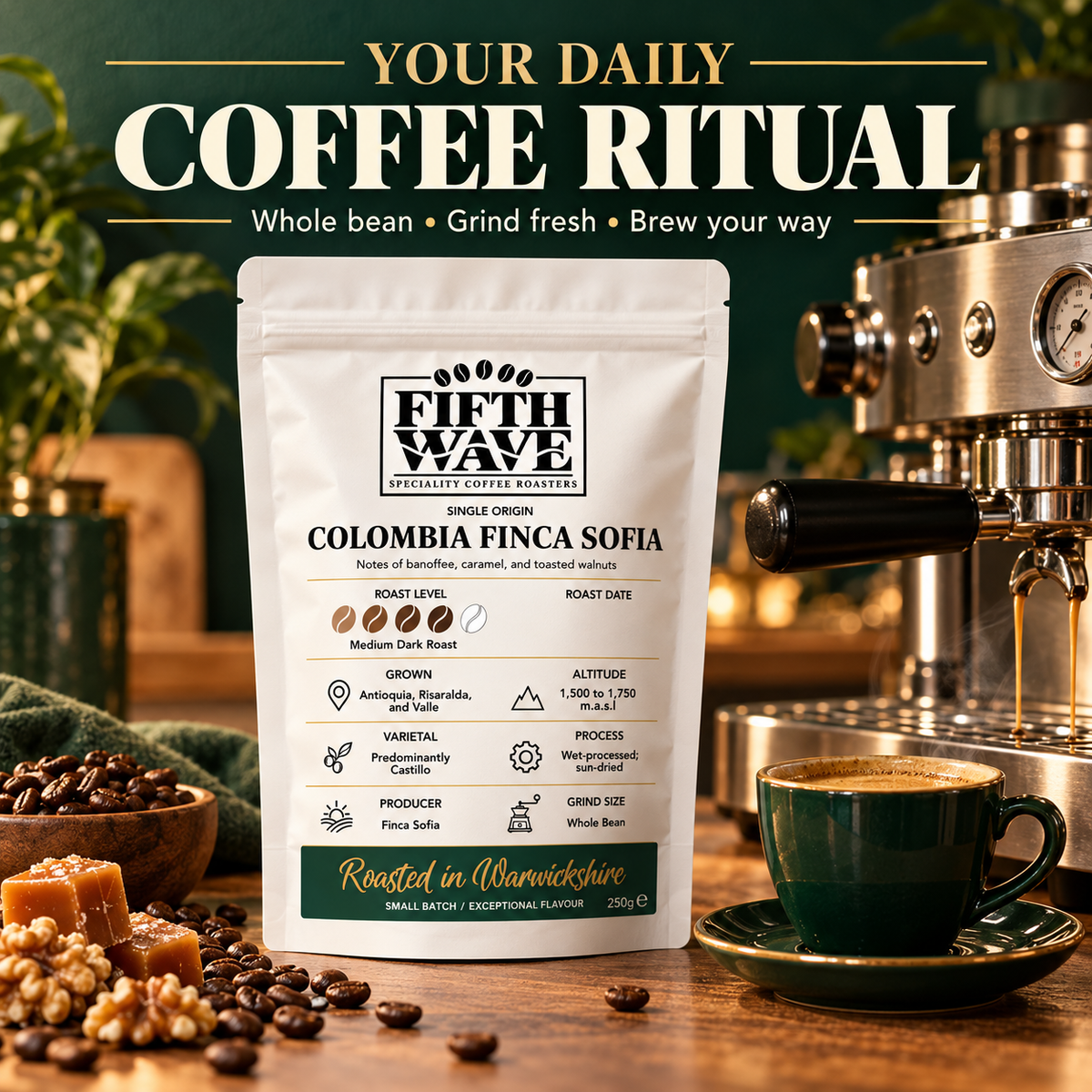 Colombia Finca Sofia - Medium Dark Roast