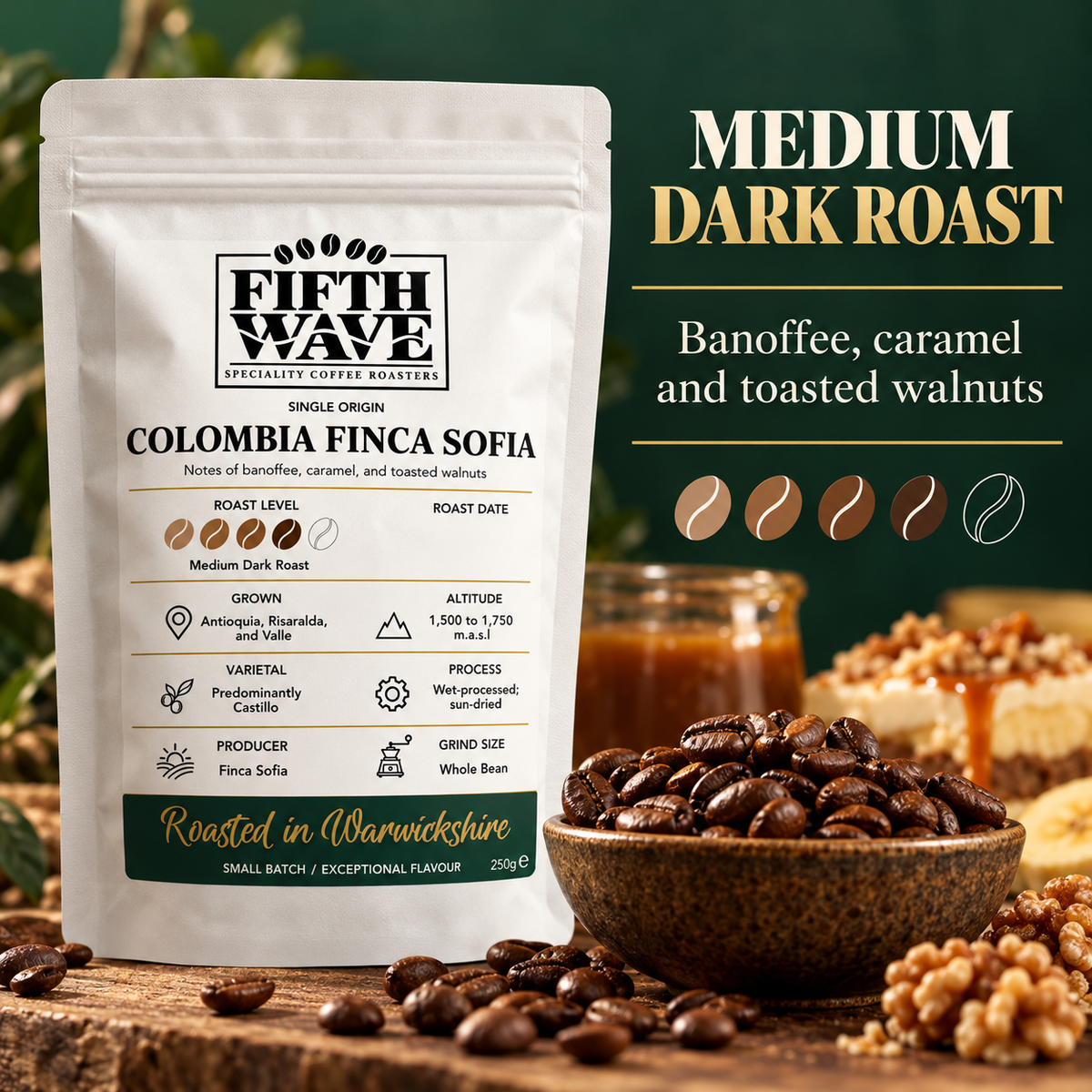 Colombia Finca Sofia - Medium Dark Roast