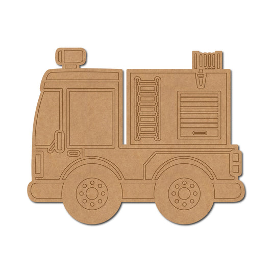 Fire Truck Pre Marked Shape 1