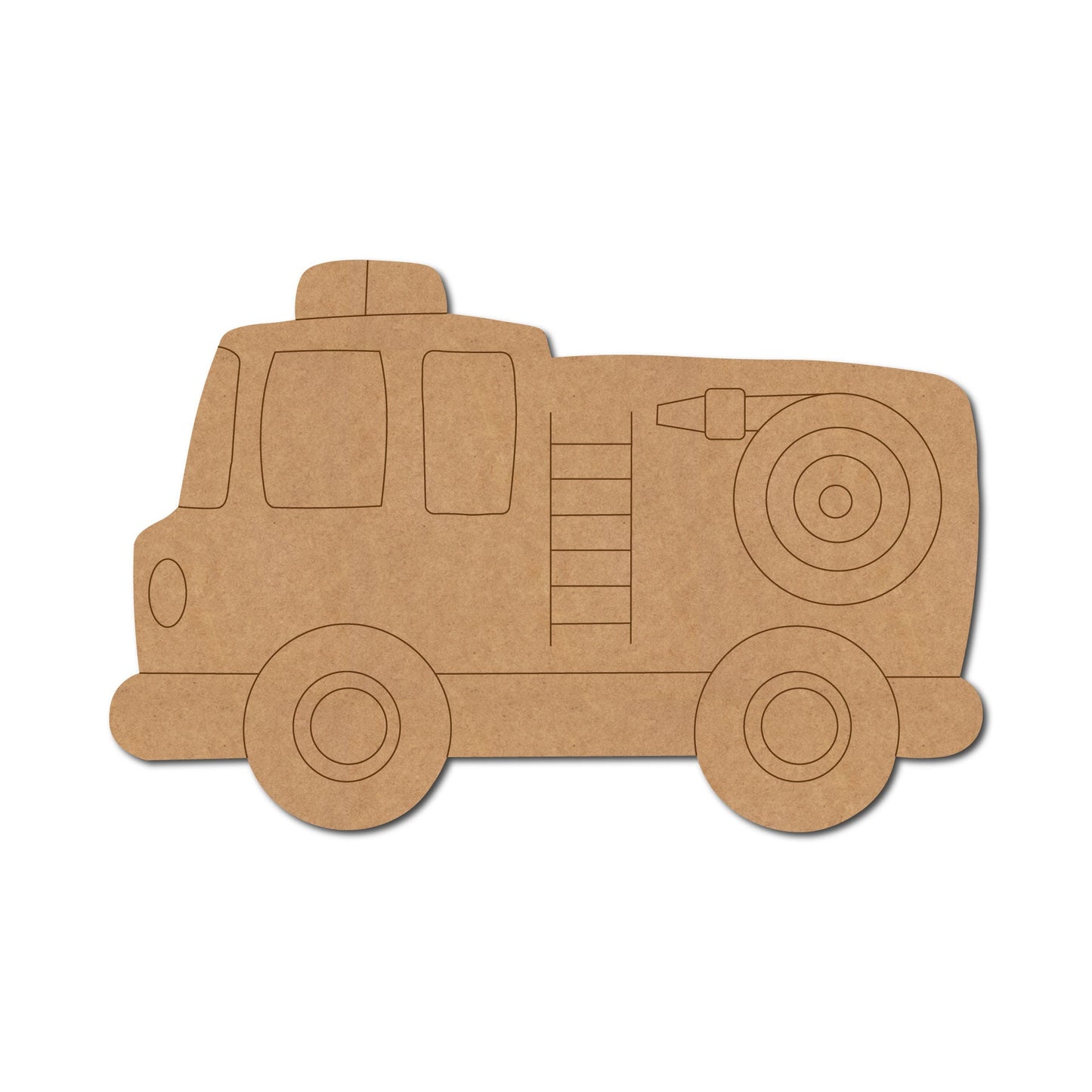 Fire Truck Pre Marked Shape 2