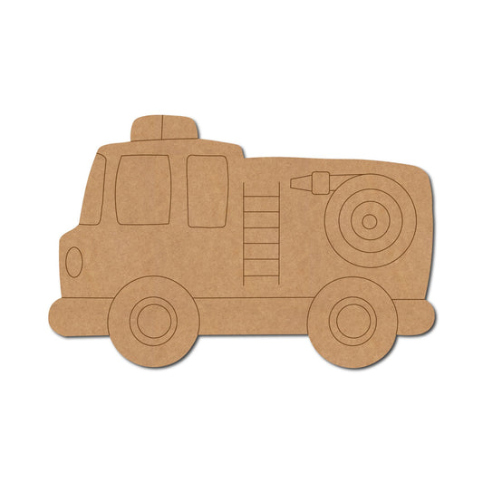 Fire Truck Pre Marked Shape 2
