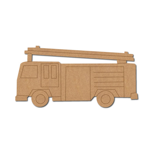 Fire Truck Pre Marked Shape 4