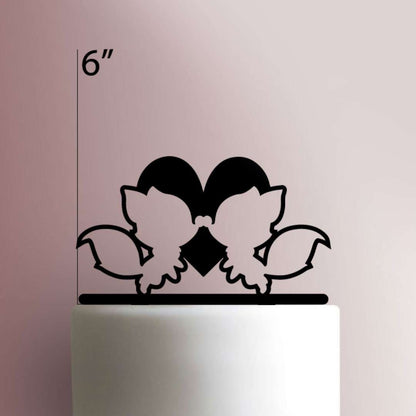 Fox Couple - Acrylic Cake Topper