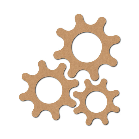 Gear Cutout Shape 1
