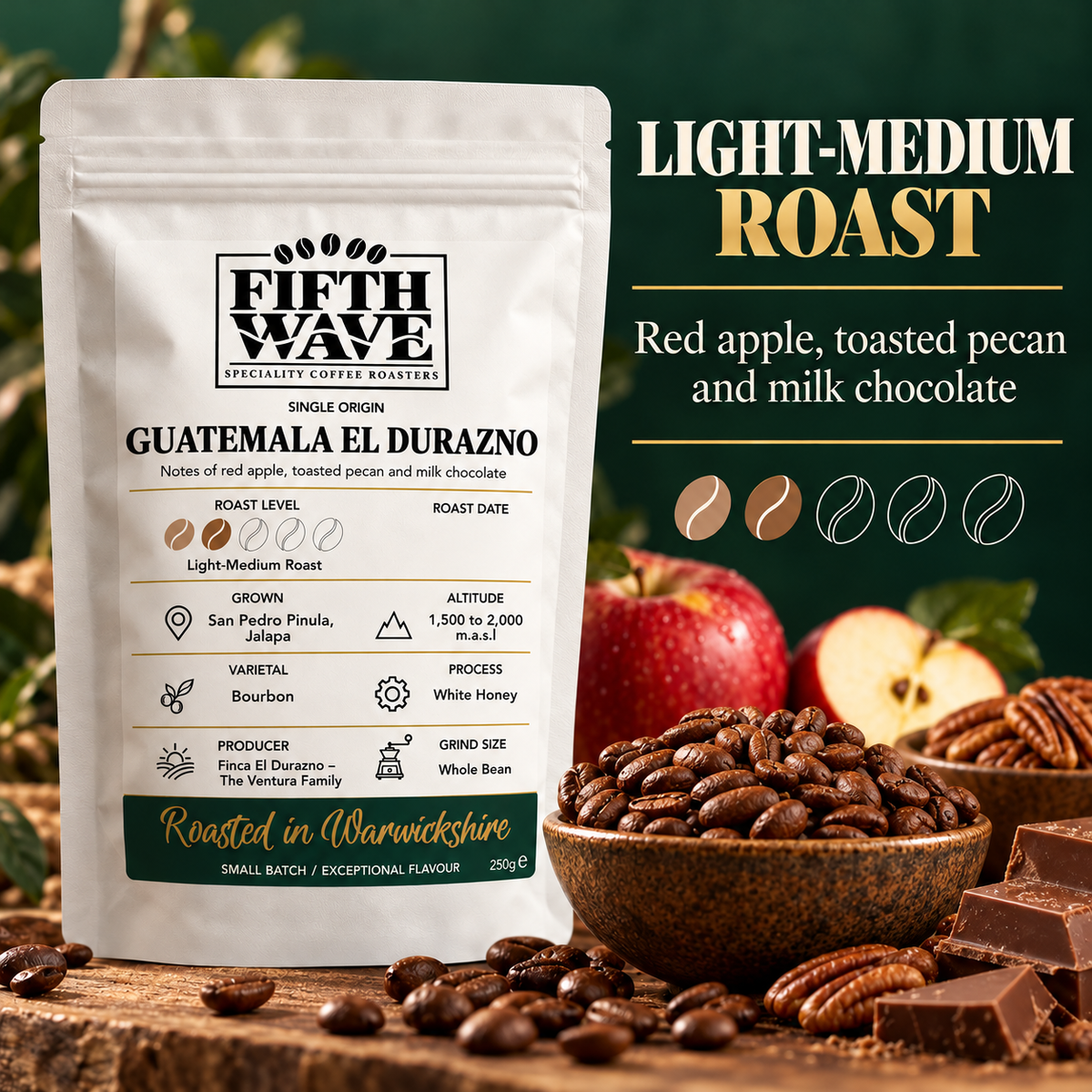 Guatemala El Durazno - Light Medium Roast