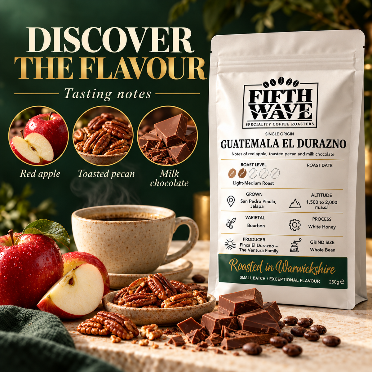 Guatemala El Durazno - Light Medium Roast