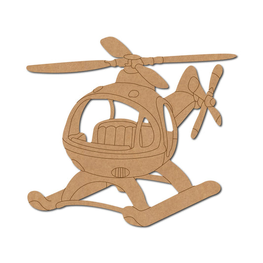 Helicopter Pre Marked Shape 1