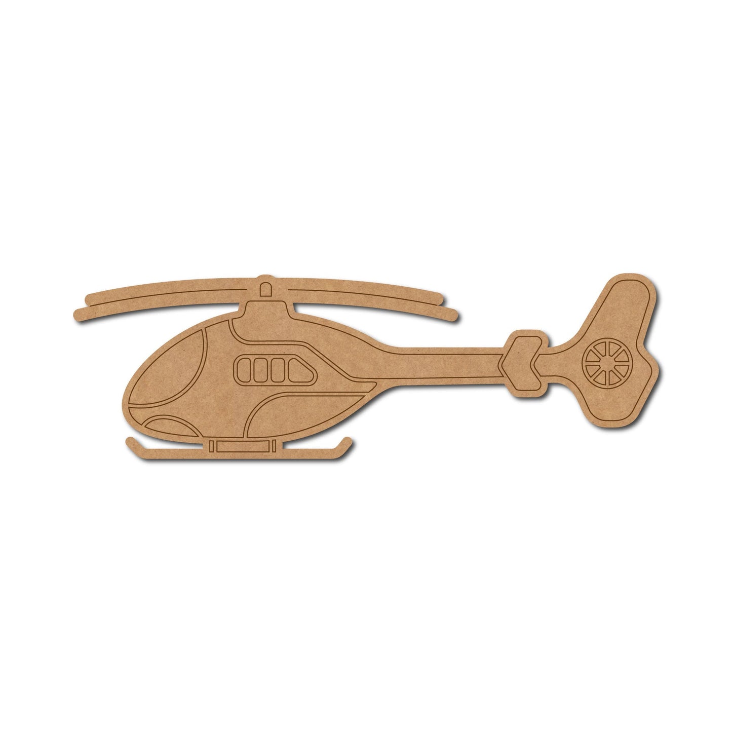Helicopter Pre Marked Shape 2
