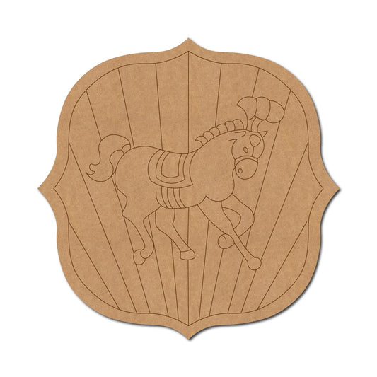 Horse In Carnival Circus Pre Marked Design 1