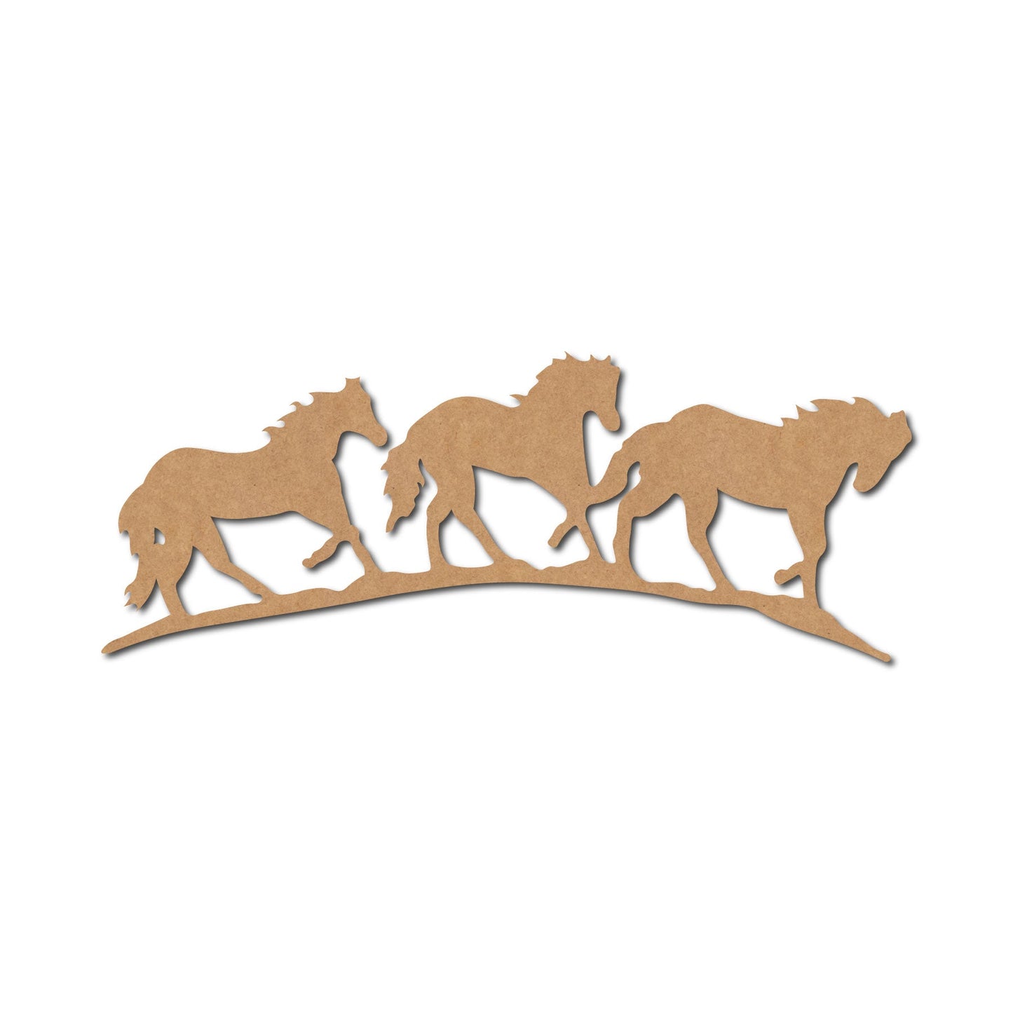 Horses Base Cutout Design 1