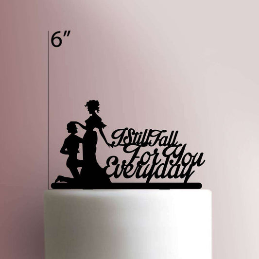 I Still Fall For You Every Day - Acrylic Cake Topper