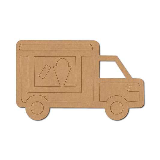 Ice Cream Truck Pre Marked Shape 1