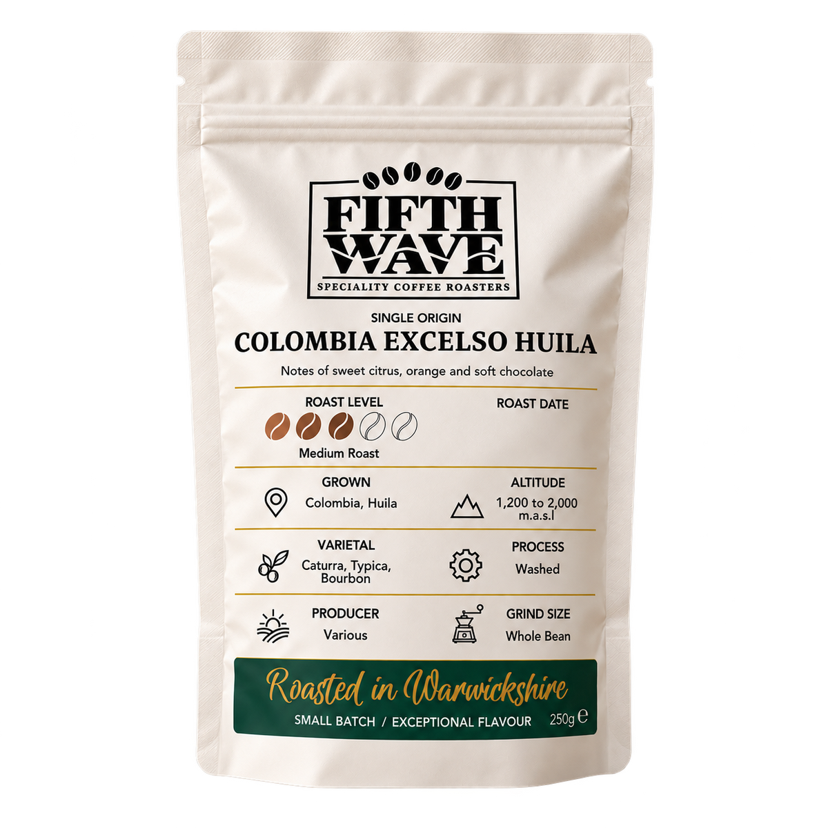 Colombia Excelso Huila - Medium Roast