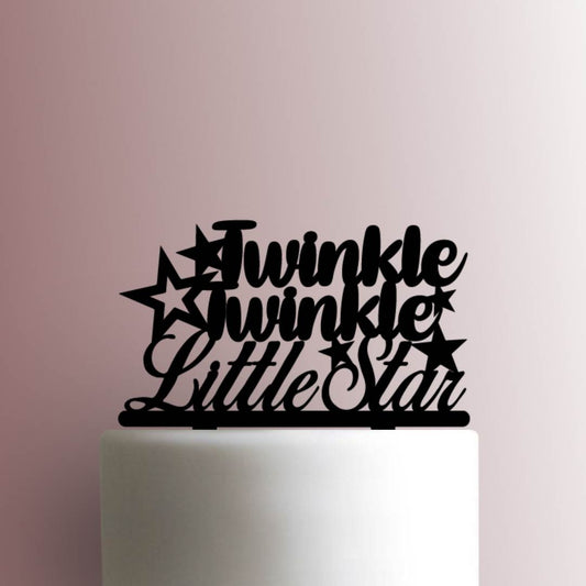 Twinkle Twinkle Little Star- Acrylic Cake Topper