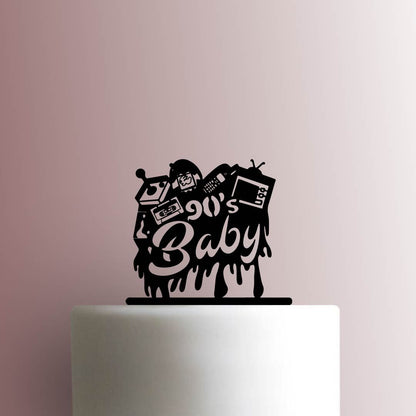 90s Baby - Acrylic Cake Topper